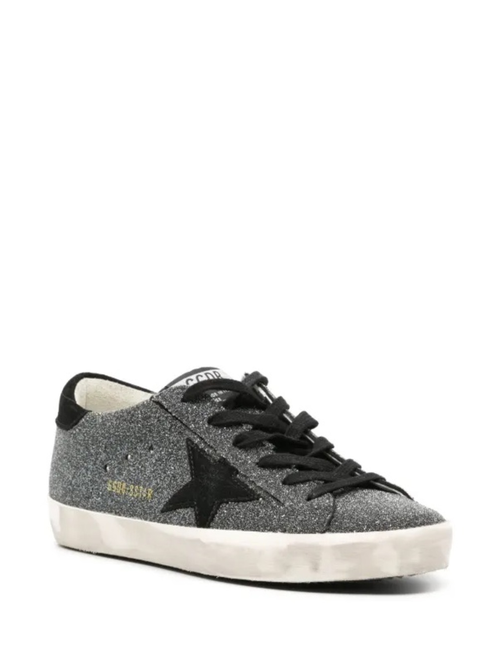 Golden Goose Women's Super Star Swarowski Crystal Mid Top Sneakers Size 40/10